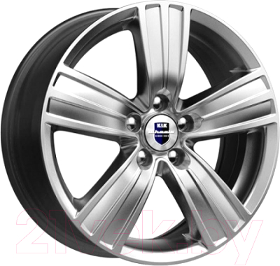 

Литой диск K&K, Да Винчи 16x6.5" 5x114.3мм DIA 66.1мм ET 40мм Дарк платинум
