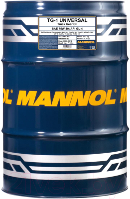 Трансмиссионное масло Mannol TO-4 Powertrain Oil 10W / MN2601-60 (60л)