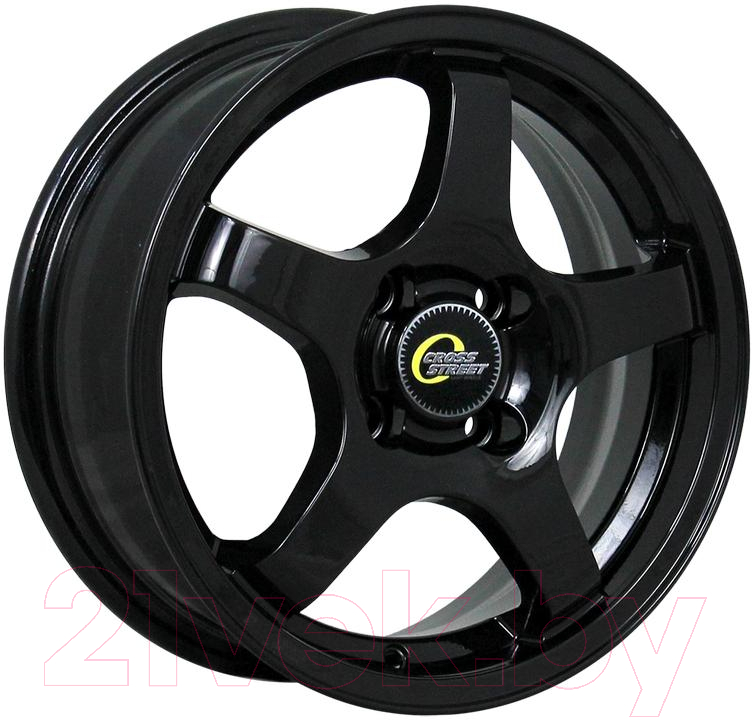Литой диск Cross Street CR-14 16x6" 4x100мм DIA 60.1мм ET 37мм Black