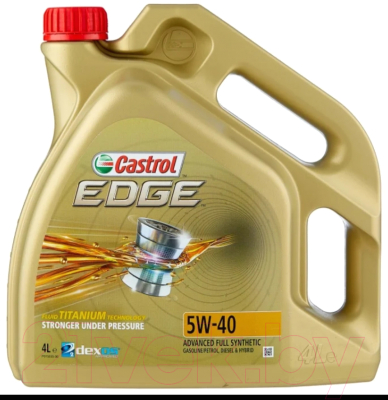 Моторное масло Castrol Edge 5W40 A3/B4 / 15BA5D (4л)