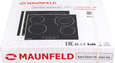 Электрическая варочная панель Maunfeld EVSE.594F.D-BK