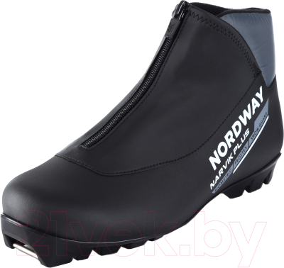 Ботинки для беговых лыж Nordway 17NRBPBA45 / A17ENDXB008-BA (р.45, черный/серый)