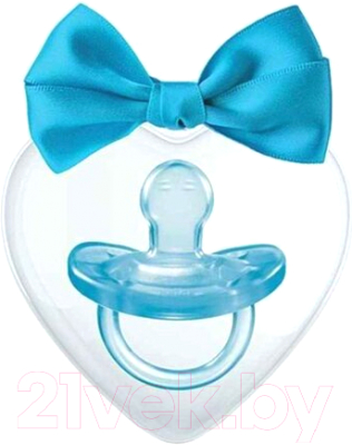 

Пустышка Chicco, Голубой, Physio Soft Fantastic Love / 340728655