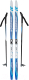 Комплект беговых лыж Nordway A18ENDXT001-WQ (р-р 170, белый/голубой) - 