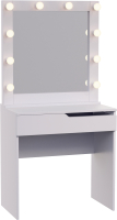 Туалетный столик с зеркалом Мир Мебели SV-13 с подсветкой - 