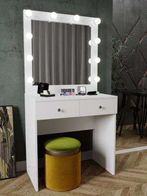 Туалетный столик с зеркалом Мир Мебели SV-14 с подсветкой