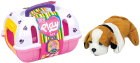 

Мягкая игрушка Hualian Toys, Собачка с переносным домиком / 129
