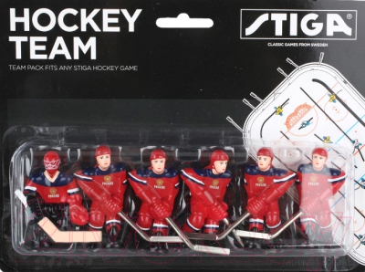 Набор фигурок для настольного хоккея STIGA HC-9090-05 (6шт)