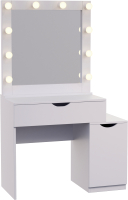 Туалетный столик с зеркалом Мир Мебели SV-42 с подсветкой - 