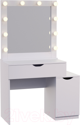 Туалетный столик с зеркалом Мир Мебели SV-42 с подсветкой