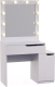 Туалетный столик с зеркалом Мир Мебели SV-43 с подсветкой - 