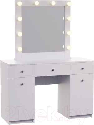 Туалетный столик с зеркалом Мир Мебели SV-51 с подсветкой