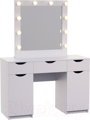 Туалетный столик с зеркалом Мир Мебели SV-52 с подсветкой