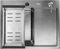 Мойка кухонная Avina HM5848 L (графит) - 