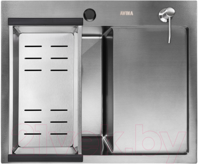 Мойка кухонная Avina HM5848 L (графит)