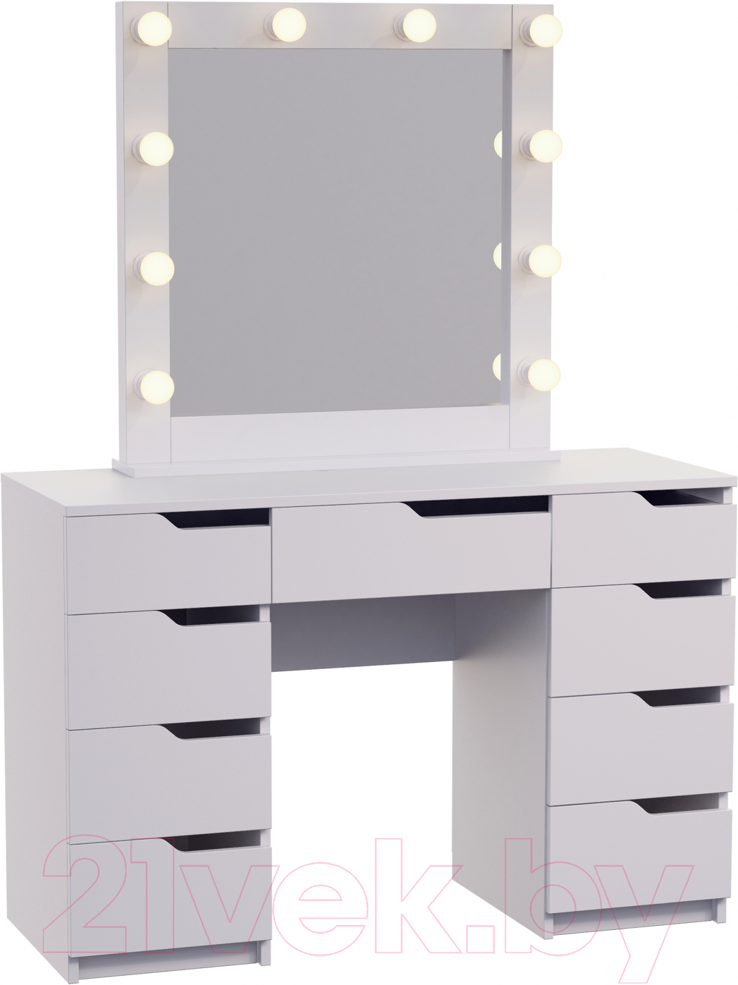 Туалетный столик с зеркалом Мир Мебели SV-56 с подсветкой