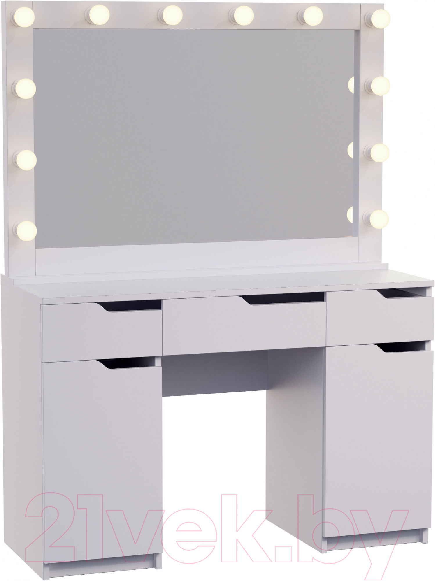 Туалетный столик с зеркалом Мир Мебели SV-63 с подсветкой