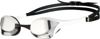 Очки для плавания ARENA Cobra Ultra Swipe Mirror / 002507 510 (Silver/White) - 