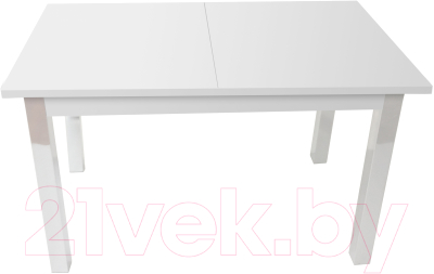Обеденный стол Solt СТД-08 (серый/углы прямые/ноги квадратные серые)