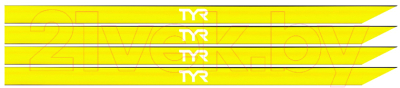 Резинка для лопаток TYR Silicone Replacement Straps LHPSILST/730 (желтый)