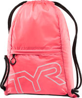 Мешок для экипировки TYR Drawstring Backpack / LPSO2/670 (розовый) - 