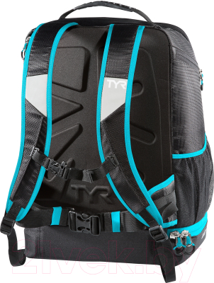 Рюкзак спортивный TYR Apex Backpack/ LTRIBP/093 (черный/синий)