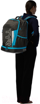 Рюкзак спортивный TYR Apex Backpack/ LTRIBP/094 (черный/желтый)