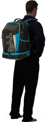Рюкзак спортивный TYR Apex Backpack/ LTRIBP/094 (черный/желтый)