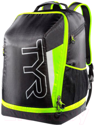 Рюкзак спортивный TYR Apex Backpack/ LTRIBP/094 (черный/желтый)