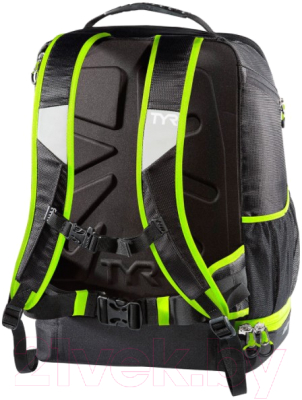 Рюкзак спортивный TYR Apex Backpack/ LTRIBP/094 (черный/желтый)