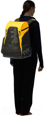 Рюкзак спортивный TYR Alliance 45L Backpack / LATBP45/694 (розовый/черный)
