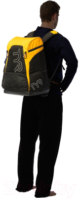 Рюкзак спортивный TYR Alliance 45L Backpack Team Carbon Print / LATBPTMC/001 (черный)