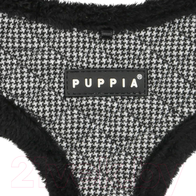 Шлея-жилетка для животных Puppia Gaspar / PAUD-HA1861-BK-L (черный)