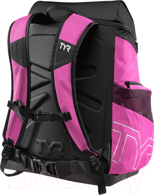 Рюкзак спортивный TYR Alliance 45L Backpack / LATBP45/694 (розовый/черный)