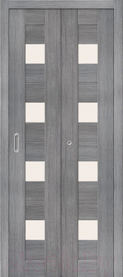Дверь межкомнатная el'Porta Эко Порта-23 35x200 (Grey Veralinga/Magic Fog)