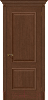 Дверь межкомнатная el'Porta Классико-12 90x200 (Brown Oak)