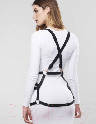 Портупея Bijoux Indiscrets Arrow Dress Harness / 83916 (черный)
