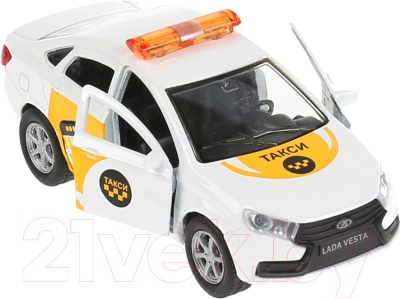 Автомобиль игрушечный Технопарк Lada Vesta. Такси / SB-16-40-T-WB(19)