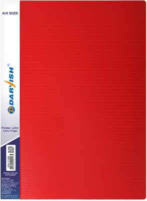 Папка-регистратор Darvish DV-7-2K (красный)