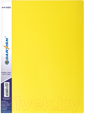 Папка-регистратор Darvish DV-10-2K (желтый)