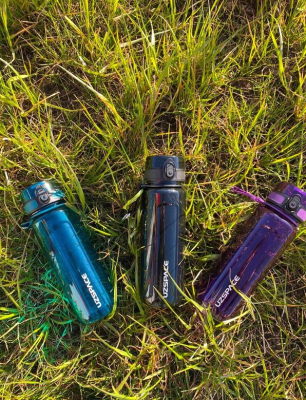 Бутылка для воды UZSpace Tritan One Touch / 6018 (500мл, фиолетовый)