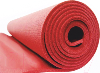 Коврик для йоги и фитнеса Sabriasport К10 (красный)