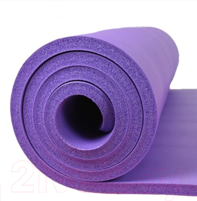 Коврик для йоги и фитнеса Sabriasport К10 (фиолетовый)