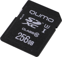 Карта памяти Qumo SDXC (Class 10) 256GB UHS-I U3 Pro (QM256GSDXC10U1) - 