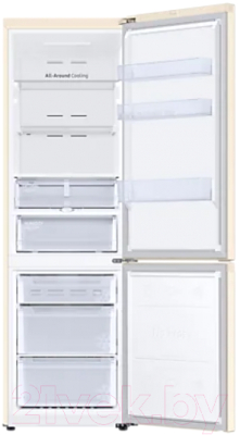 Холодильник с морозильником Samsung RB36T674FEL/WT