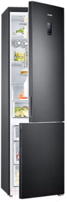 Холодильник с морозильником Samsung RB37A5291B1/WT