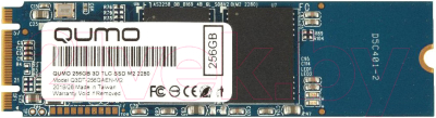 

SSD диск Qumo, Novation 3D 256GB M2 2280 (Q3DT-256GAEN-M2)