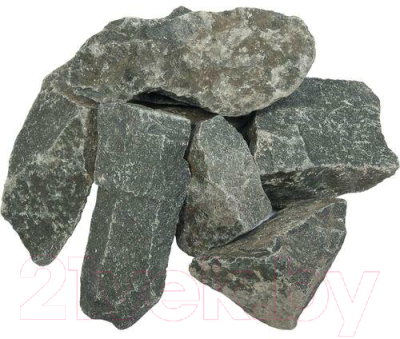 Камни для бани Банные Штучки Габбро-Диабаз колотый средний / 03305 (20кг)