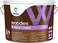 Антисептик для древесины Teknos Woodex Aqua Classic B3 (900мл) - 