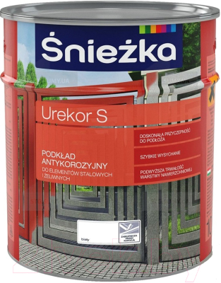 Краска Sniezka Urekor S Антикоррозийная (1л, белый)